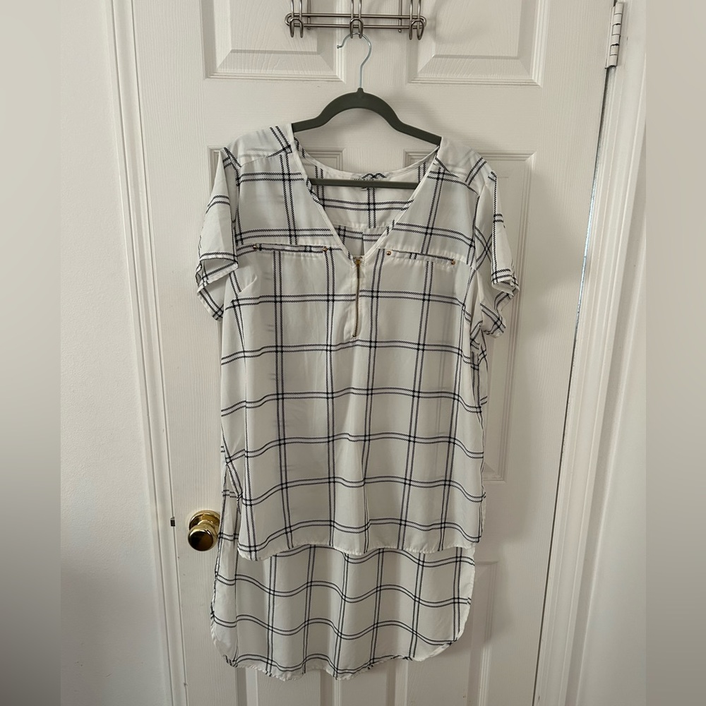 Women’s 2X High Low Blouse